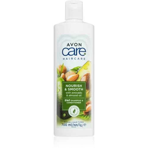 Care Nourish & Smooth Shampoo und Conditioner 2 in 1 mit nahrhaften Effekt 700 ml - Avon - Modalova