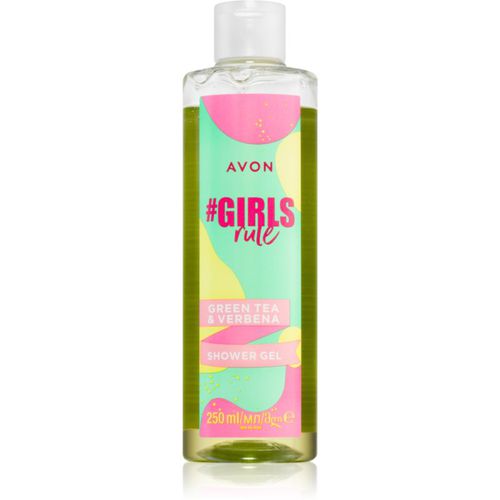 GirlsRule Green Tea & Verbena gel de ducha refrescante 250 ml - Avon - Modalova