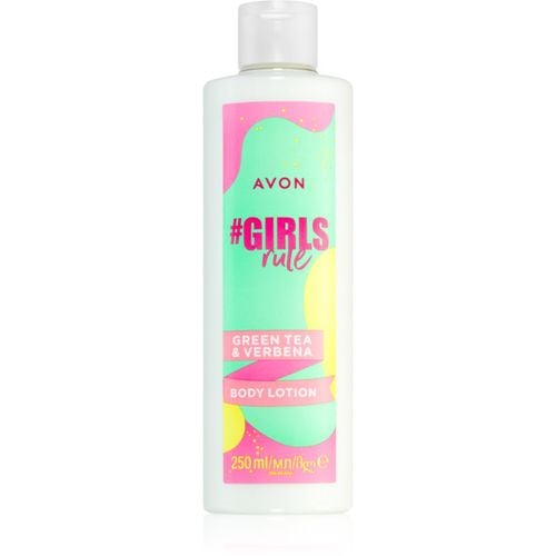 GirlsRule Green Tea & Verbena latte corpo rinfrescante effetto idratante 250 ml - Avon - Modalova