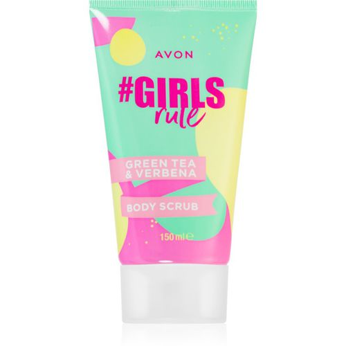 GirlsRule Green Tea & Verbena erfrischendes Körper-Peeling 150 ml - Avon - Modalova