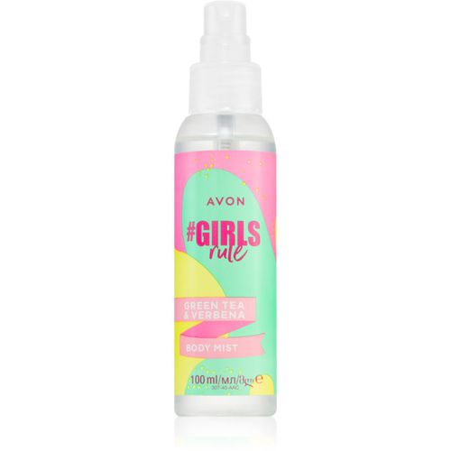 GirlsRule Green Tea & Verbena spray rinfrescante corpo 100 ml - Avon - Modalova