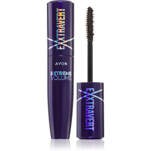 Exxtravert Extreme Volume mascara extra volume colore Brown Black 9,5 ml - Avon - Modalova