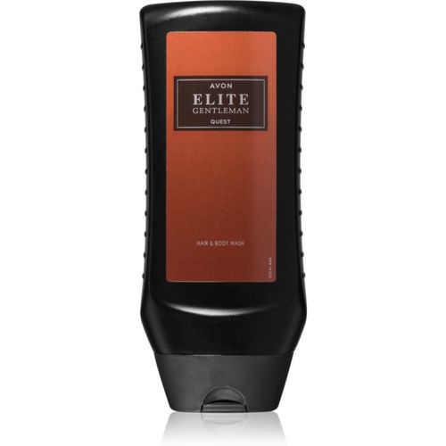 Elite Gentleman Quest gel de ducha y champú 2en1 para hombre 250 ml - Avon - Modalova