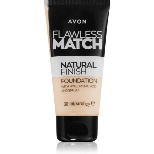 Flawless Match Natural Finish Hydratisierendes Make Up SPF 20 Farbton 140P Light Ivory 30 ml - Avon - Modalova
