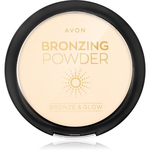 Bronze & Glow polvos bronceadores tono Golden Bronze 13,5 g - Avon - Modalova