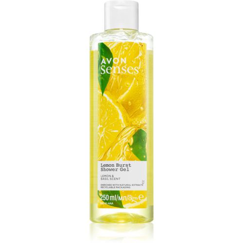 Senses Lemon Burst gel de ducha refrescante 250 ml - Avon - Modalova