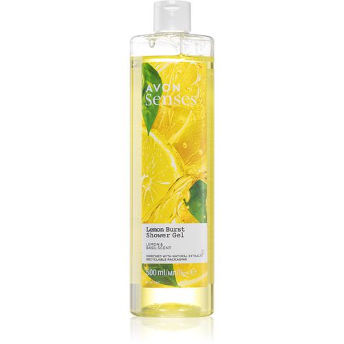 Senses Lemon Burst gel de ducha refrescante 500 ml - Avon - Modalova