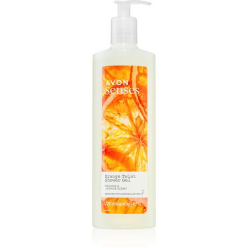 Senses Orange Twist gel de ducha refrescante 720 ml - Avon - Modalova