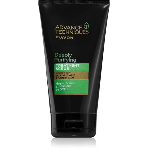 Advance Techniques Deeply Purifying scrub di pulizia profonda per capelli grassi 150 ml - Avon - Modalova