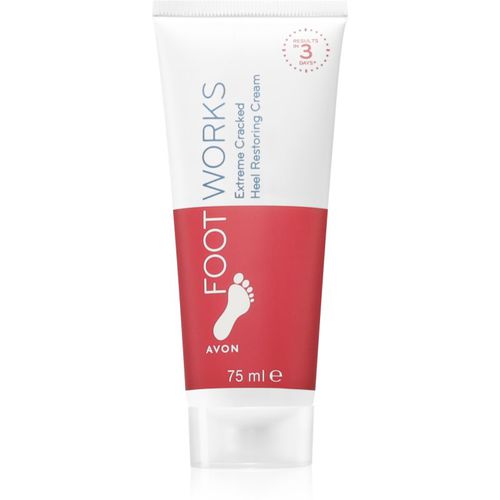 Foot Works Extreme Cracked crema regeneradora para pies agrietados 75 ml - Avon - Modalova