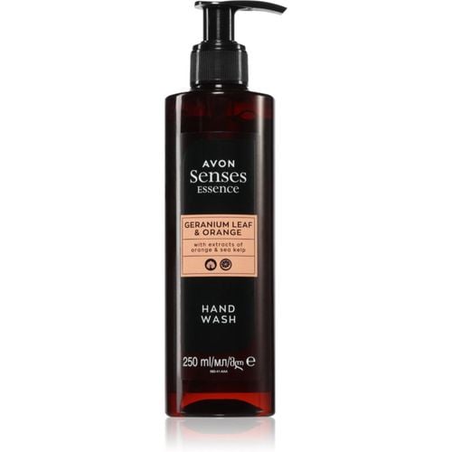 Senses Essence Geranium Leaf & Orange jabón líquido refrescante con efecto humectante 250 ml - Avon - Modalova