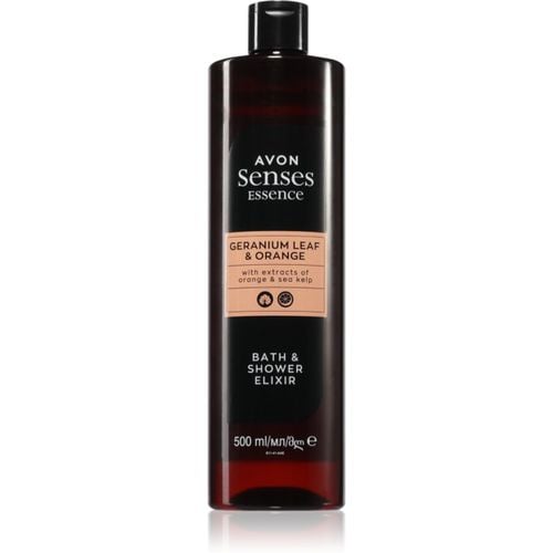 Senses Essence Geranium Leaf & Orange aditivo para el baño 500 ml - Avon - Modalova