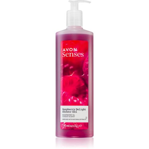 Senses Raspberry Delight gel de ducha para cuidar la piel 720 ml - Avon - Modalova