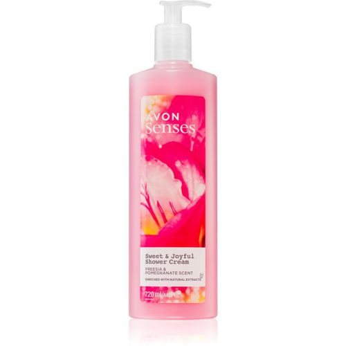 Senses Sweet & Joyful feuchtigkeitsspendendes Duschgel 720 ml - Avon - Modalova