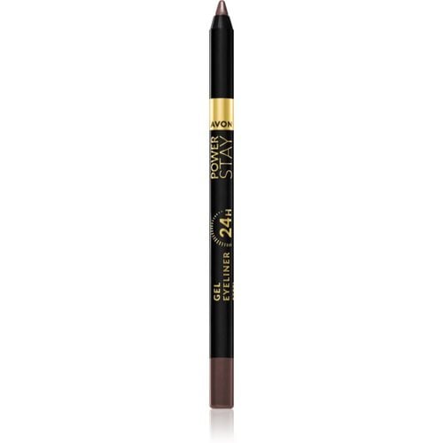 Power Stay 24h delineador de ojos en gel tono Chocolate Brown 1,2 g - Avon - Modalova