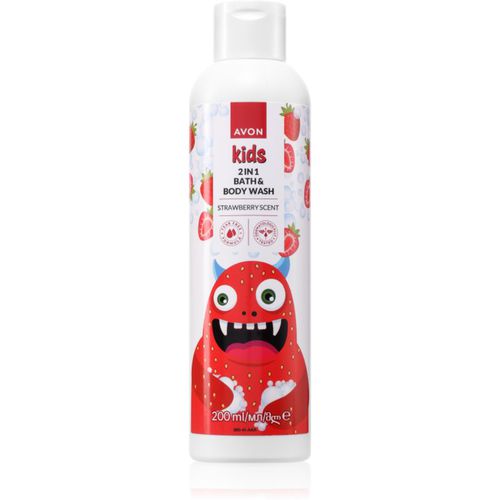 Kids Strawberry badeschaum 2 in 1 200 ml - Avon - Modalova