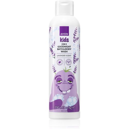 Kids Lavender badeschaum 2 in 1 200 ml - Avon - Modalova