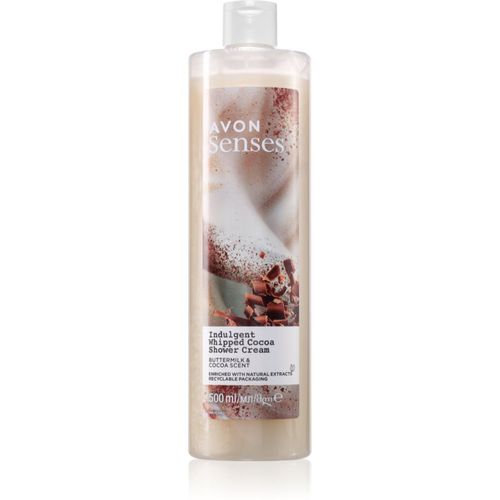 Senses Indulgent Whipped Cocoa crema doccia rivitalizzante 500 ml - Avon - Modalova