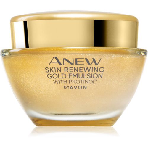 Anew Skin Renewing Gold Emulsion crema de noche hidratante antiarrugas 50 ml - Avon - Modalova