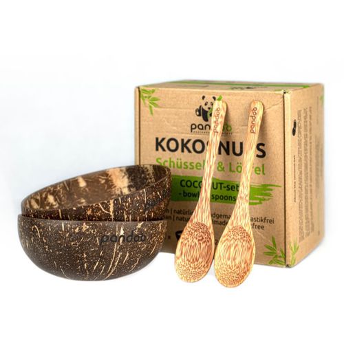 Coconut Set Bowls & Spoons set posate - Pandoo - Modalova