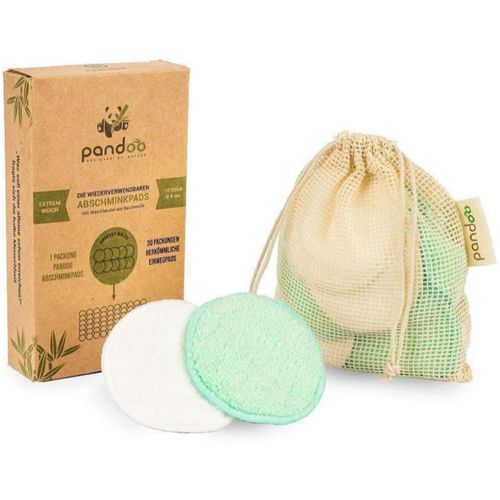 Make-up Remover Pads Washable & Reusable discos desmaquillantes lavables 10 ud - Pandoo - Modalova