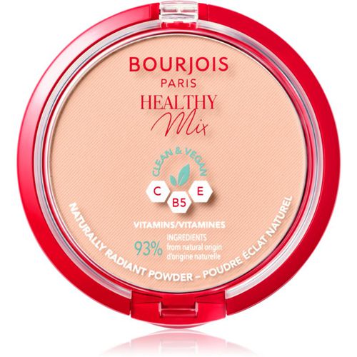 Healthy Mix polvos matificantes para lucir una piel radiante tono 03 Rose Beige 10 g - Bourjois - Modalova