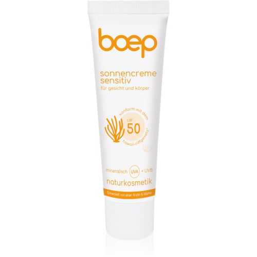 Natural Sun Cream Sensitive crema abbronzante SPF 50 50 ml - Boep - Modalova