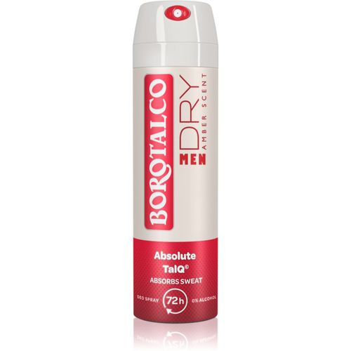 MEN Dry deodorante spray 72 ore αρώματα Amber 150 ml - Borotalco - Modalova