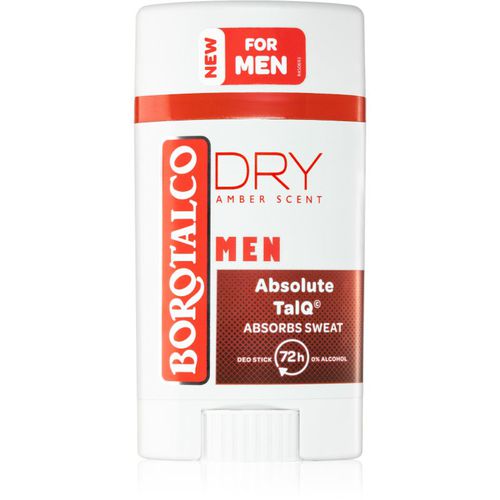 MEN Dry Deo-Stick 72h für Herren Amber Scent 40 ml - Borotalco - Modalova