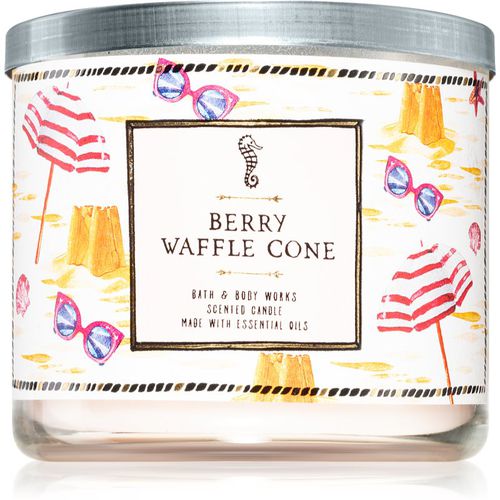 Berry Waffle Cone candela profumata 411 g - Bath & Body Works - Modalova