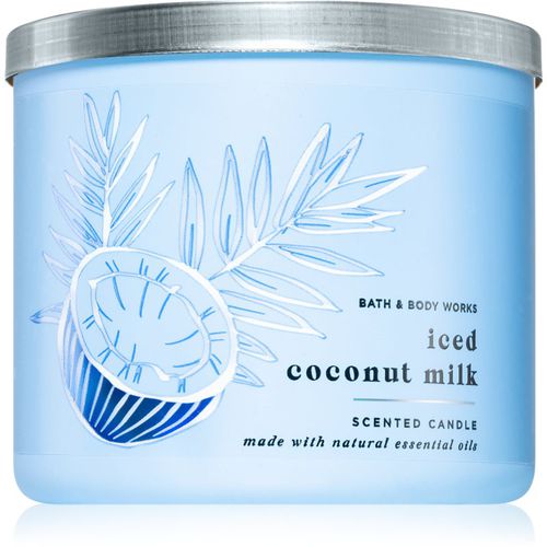 Iced Coconut Milk vela perfumada 411 g - Bath & Body Works - Modalova