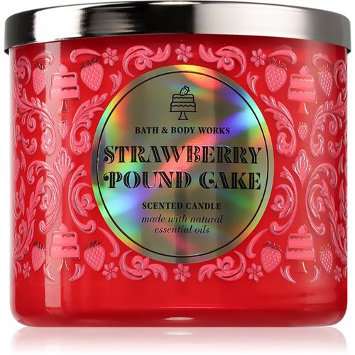 Strawberry Pound Cake candela profumata 411 g - Bath & Body Works - Modalova