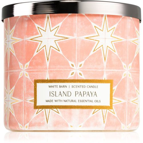 Island Papaya candela profumata 411 g - Bath & Body Works - Modalova