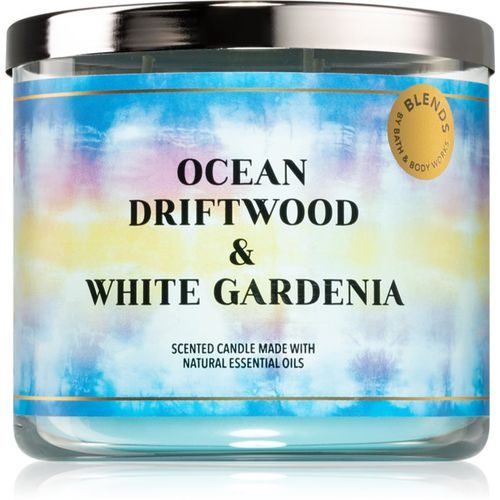 Ocean Driftwood & White Gardenia candela profumata 411 g - Bath & Body Works - Modalova