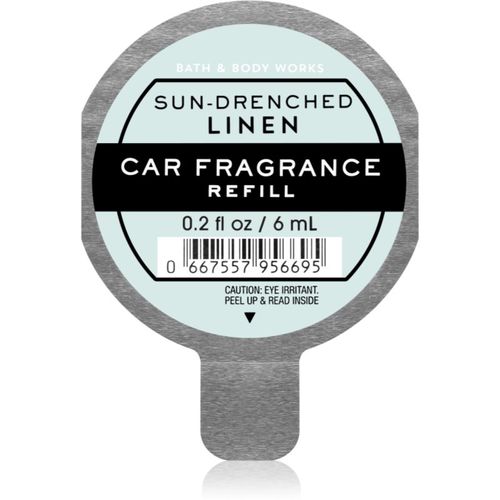 Sundrenched Linen ambientador de coche para ventilación Recambio 6 ml - Bath & Body Works - Modalova