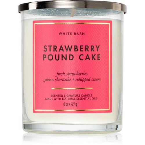 Strawberry Pound Cake vela perfumada 227 g - Bath & Body Works - Modalova