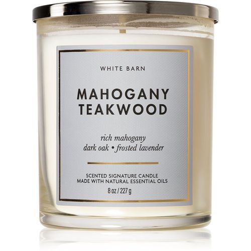 Mahogany Teakwood Duftkerze 227 g - Bath & Body Works - Modalova