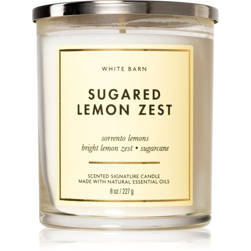 Sugared Lemon Zest Duftkerze 227 g - Bath & Body Works - Modalova