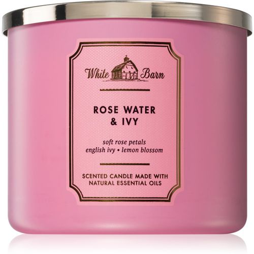 Rose Water & Ivy Duftkerze 411 g - Bath & Body Works - Modalova