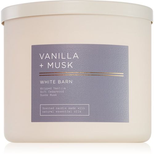 Vanilla + Musk vela perfumada 411 g - Bath & Body Works - Modalova