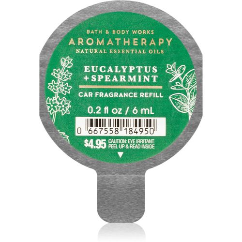 Eucalyptus Spearmint ambientador de coche para ventilación Recambio 6 ml - Bath & Body Works - Modalova