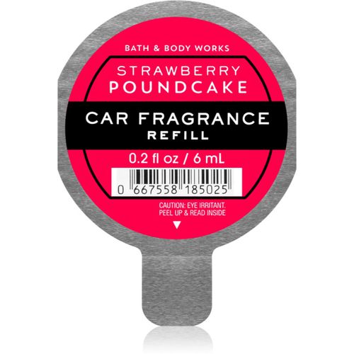 Strawberry Pound Cake ambientador de coche para ventilación Recambio 6 ml - Bath & Body Works - Modalova