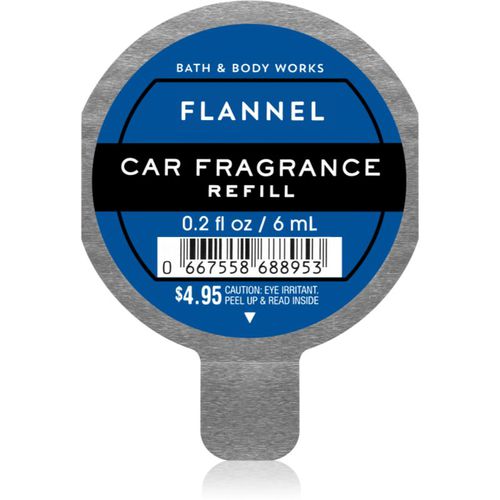 Flannel ambientador de coche para ventilación Recambio 6 ml - Bath & Body Works - Modalova