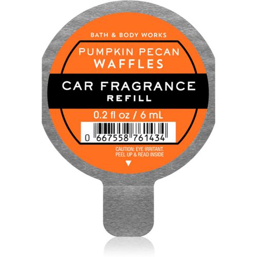 Pumpkin Pecan Waffles ambientador de coche para ventilación Recambio 6 ml - Bath & Body Works - Modalova