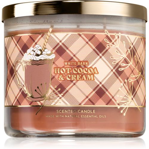 Hot Cocoa & Cream vela perfumada 411 g - Bath & Body Works - Modalova