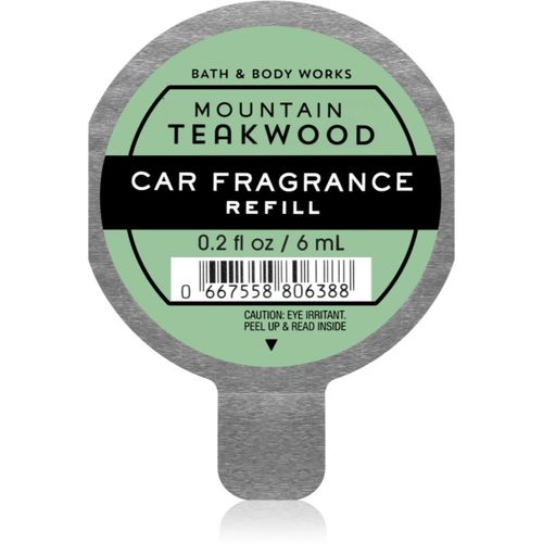 Mountain Teakwood ambientador de coche para ventilación Recambio 6 ml - Bath & Body Works - Modalova