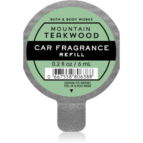 Mountain Teakwood deodorante per auto ricarica 6 ml - Bath & Body Works - Modalova