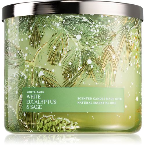 White Eucalyptus & Sage candela profumata 411 g - Bath & Body Works - Modalova