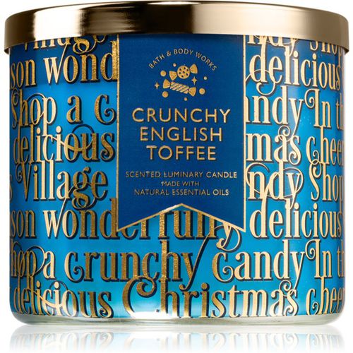 Crunchy English Toffee candela profumata 411 g - Bath & Body Works - Modalova