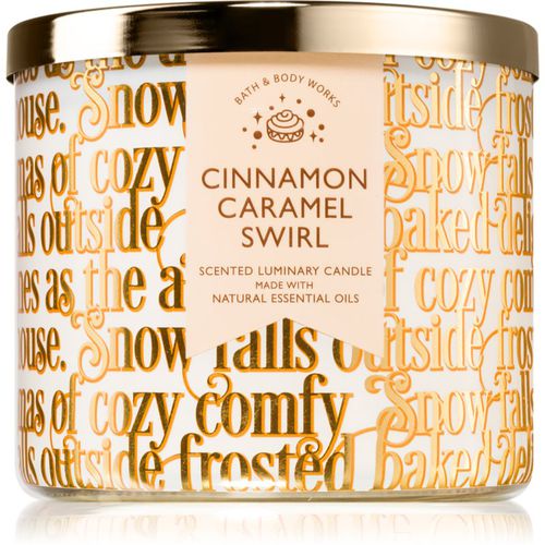 Cinnamon Caramel Swirl candela profumata 411 g - Bath & Body Works - Modalova